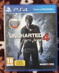 Гра на приставку PS4 Uncharted 4:Путь Вора