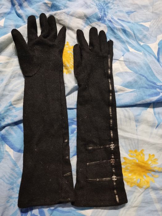 Перчатки довгі теплі