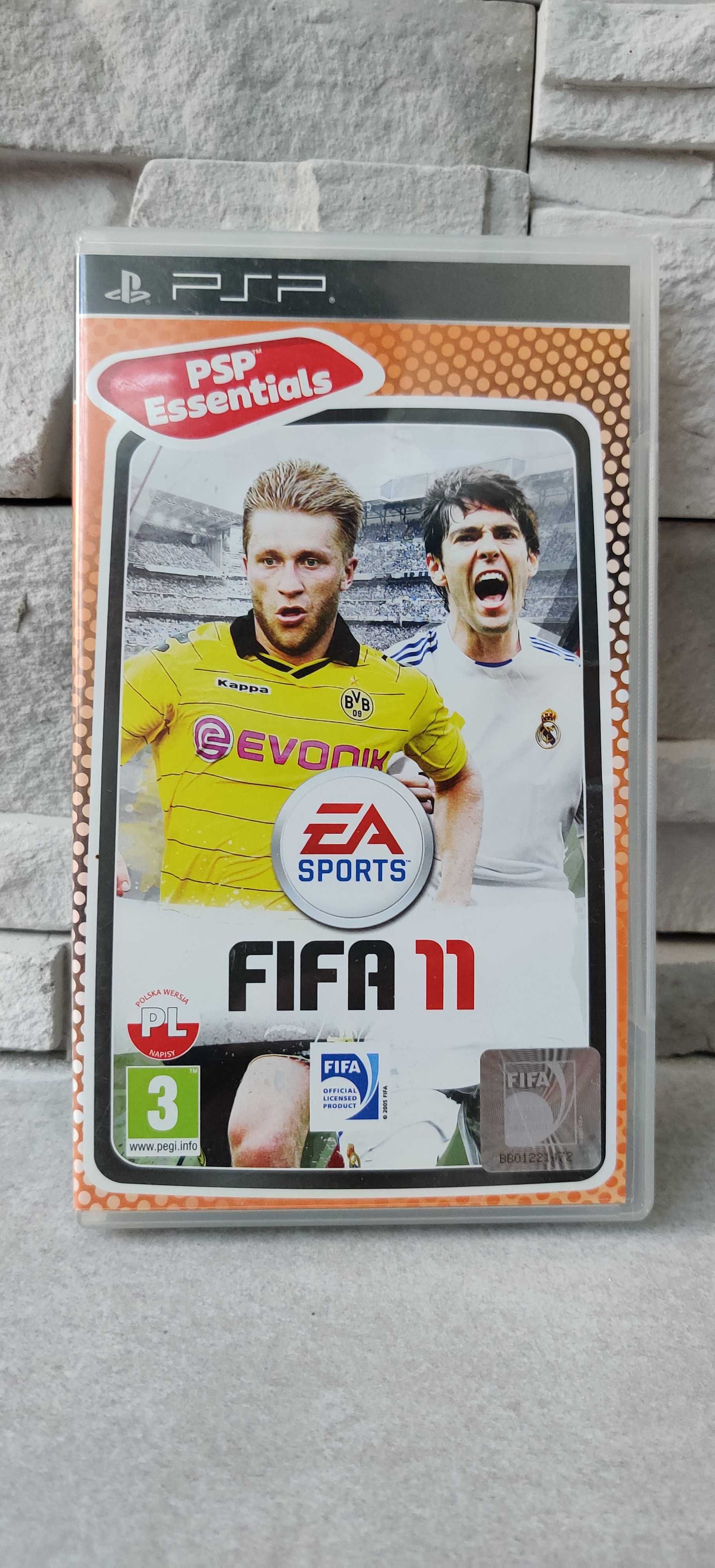 Fifa 11 PSP PL polskie wydanie + książeczka