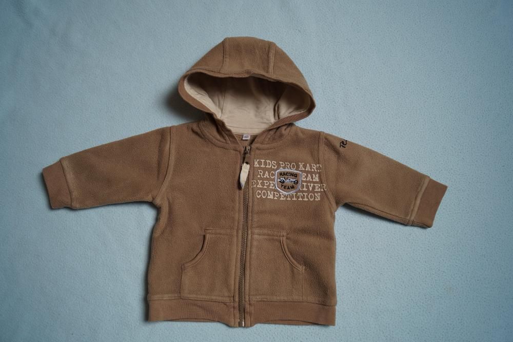 Bluza polarowa dla niemowlaka r. 62