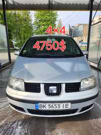 Seat Alxambra 1.9tdi 6мкпп 4×4