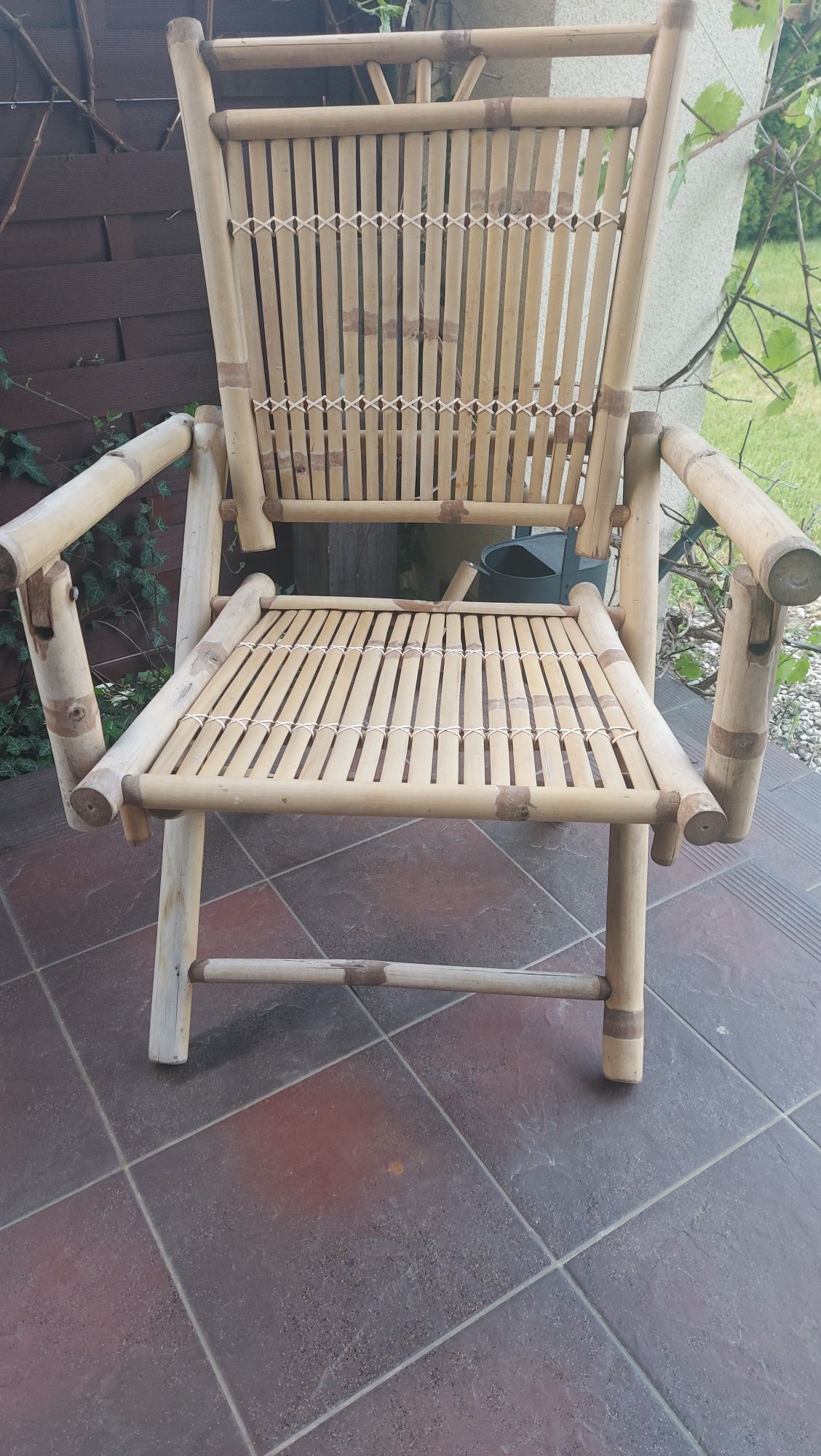 Krzesło bambusowe
