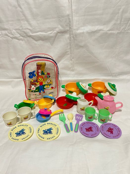 Новий набір іграшок, рюкзак дитячого іграшкового посуду, 27 предметів