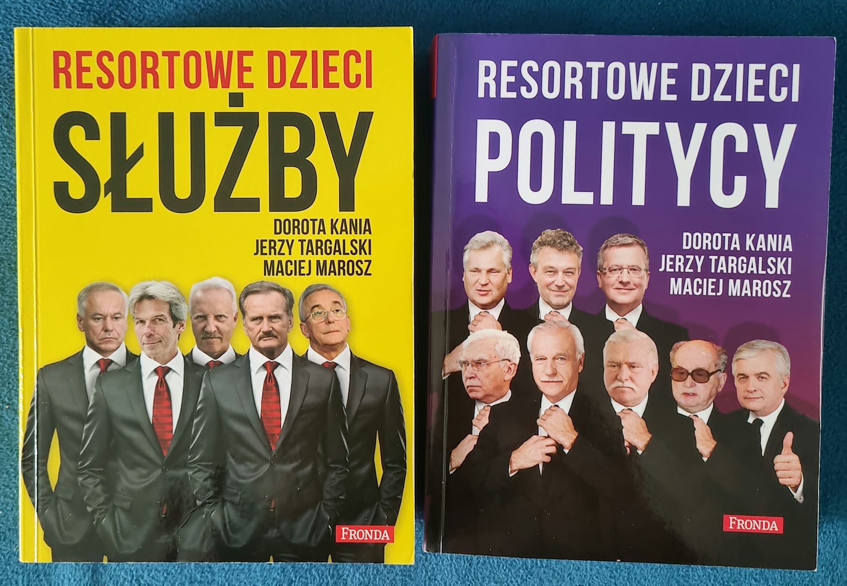 Dwie książki z serii Resortowe Dzieci