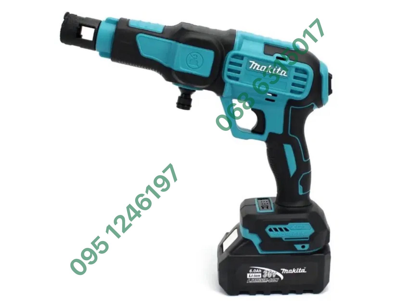 Аккумуляторная ручная мойка Makita DHW060ZK 36V 6Ah Давление 26 бар