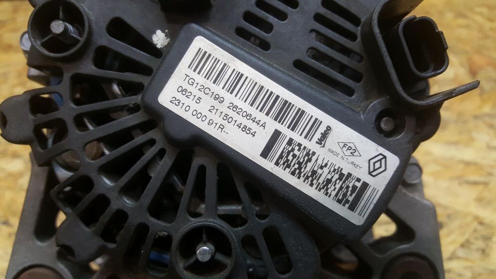 Dacia Duster 1.2tce Alternator