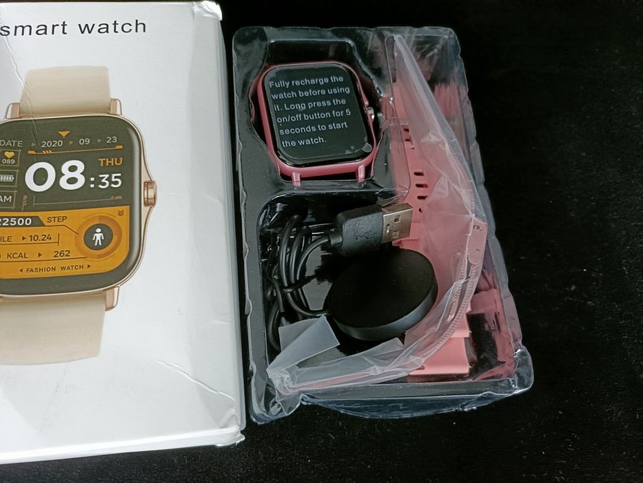 Nowy zegarek krokomierz