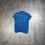 DAMSKA PREMIUM Elegancka Granatowa Koszulka Polo Ralph Lauren Konik