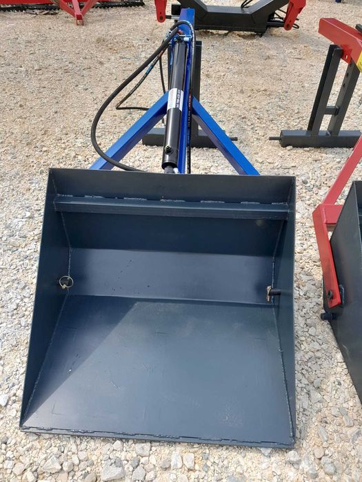 Tur tuz do mini Traktorka łyżka szufla hydraulika nowy na tył dowóz