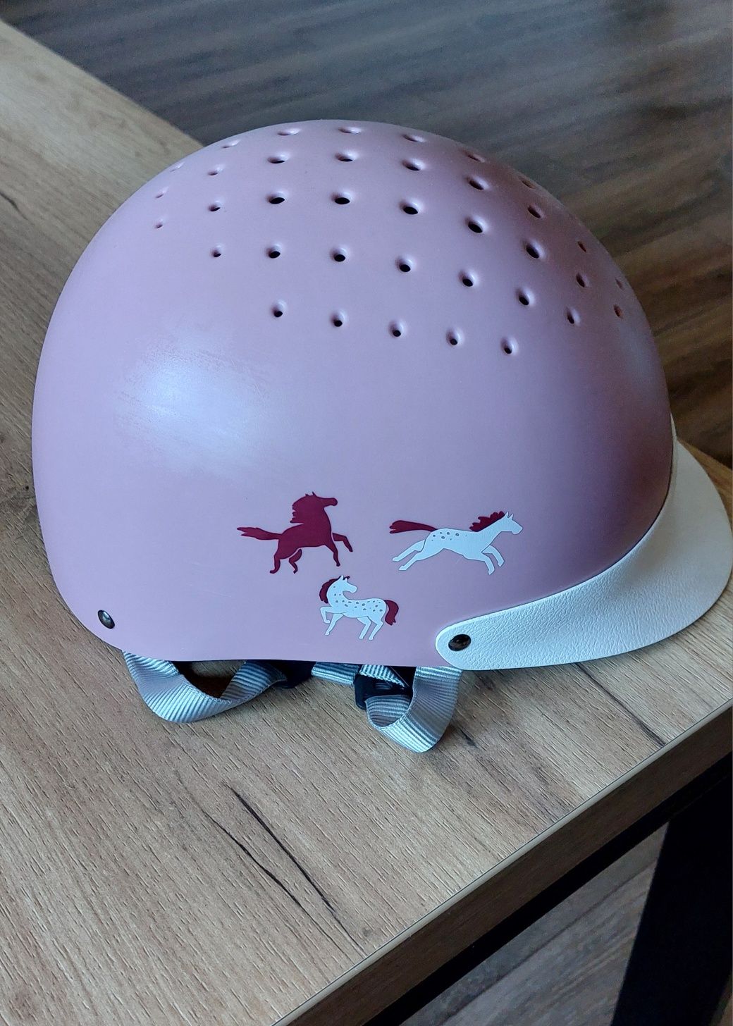 Kask jeździecki + bryczesy
