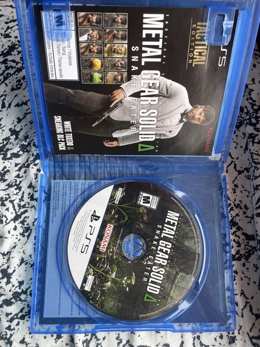 Диск Metal Gear Solid Δ: Snake Eater (PS5)