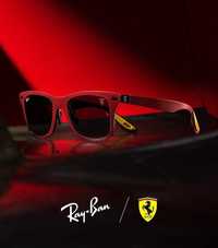 Солнцезащитные очки Ray-Ban WAYFARER HYPERCARBON 499P FERRARI