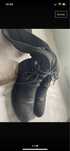 Botas cano alto.