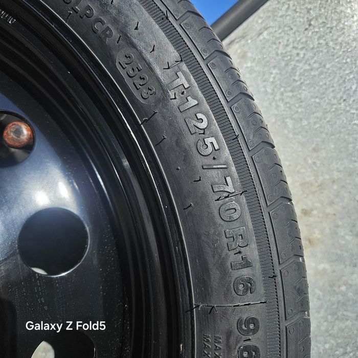 Koło dojazdowe 16 Toyota Yaris III Suzuki Baleno Swift Kia Hyundai 23r