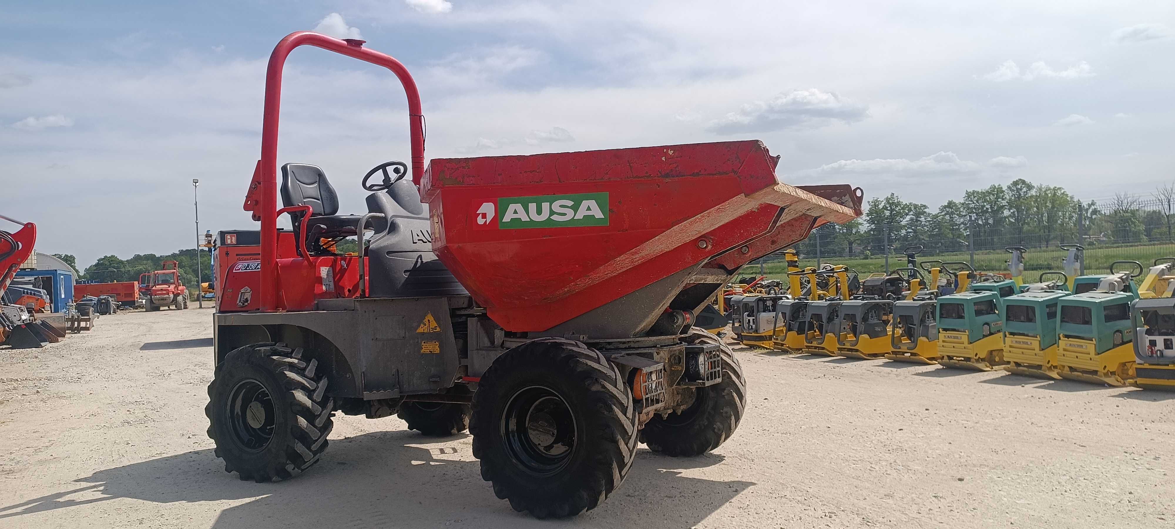Wozidło Obrotowe AUSA D 350 AHG / 4T / 13r| D 350 terex ta Barford sxr