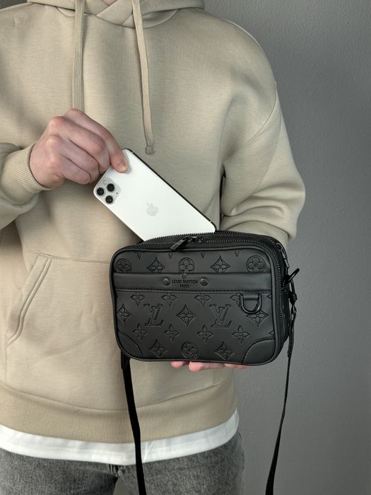 РОЗПРОДАЖ мужская сумка Louis Vuitton чоловіча сумка месенджер барсетк