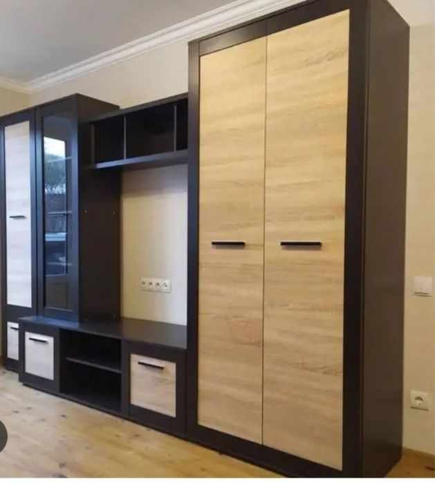 Стінка у вітальню Конго. Шкаф . Шафа. Стенка