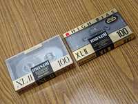 Новые аудио кассеты Maxell XL 100 TYPE 2 хром Japan 100минут