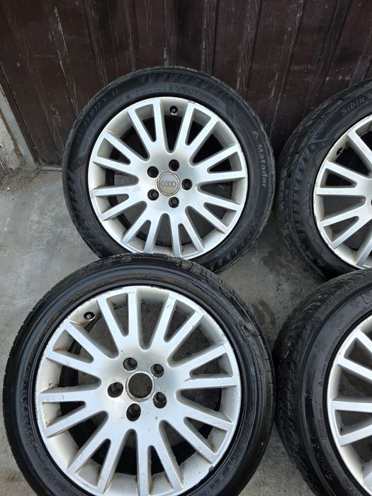 Koła r17 felgi Aluminiowe audi a6c6 5x112 225/50r17