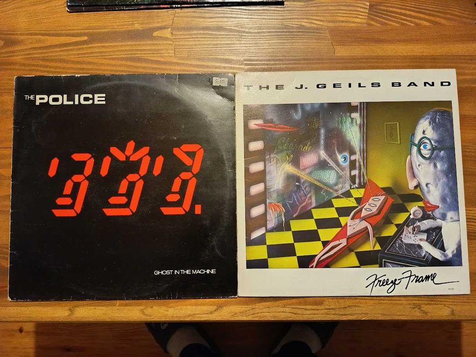 zestaw 7 płyt winylowych Tangerine Dream The Police Eddy Grant Madness