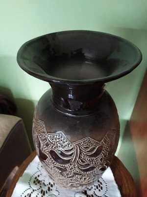 Duży wazon flakon ceramiczny