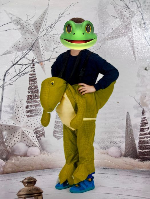 Strój karnawał dinozaur dino bal przebierańców