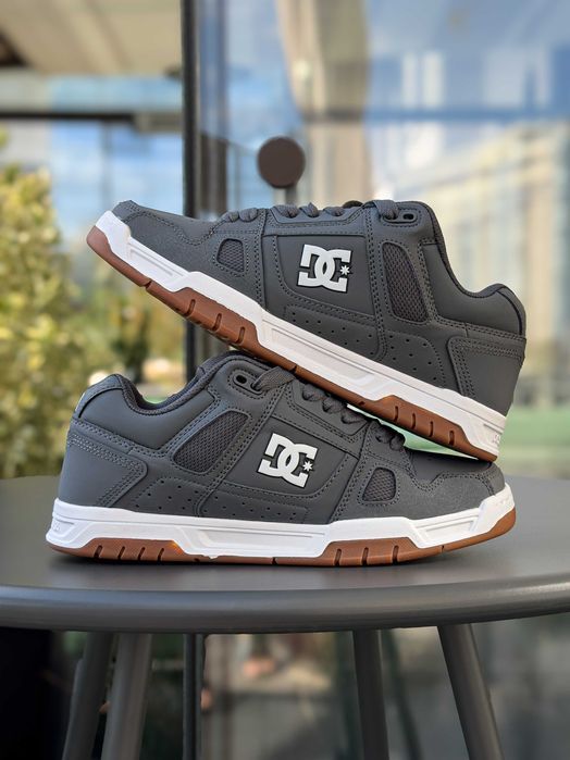!SALE! Кросівки DC Shoes Stag Grey White 40 41 42 43 44 45 дс шус