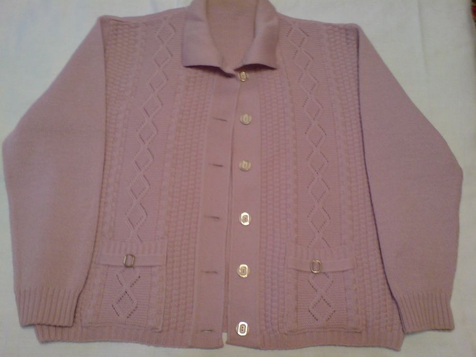 Кофта женская розовая, размер 50-52