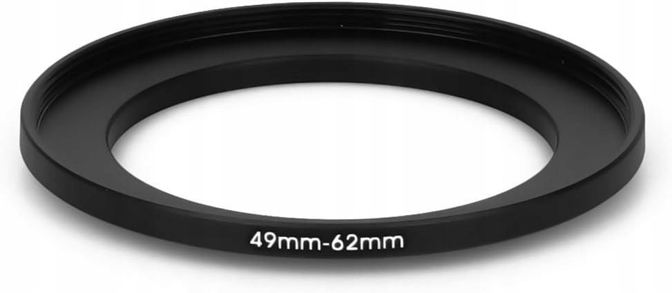 step up 49-62 adapter filtra step-up 49-62 mm idealne dopasowanie