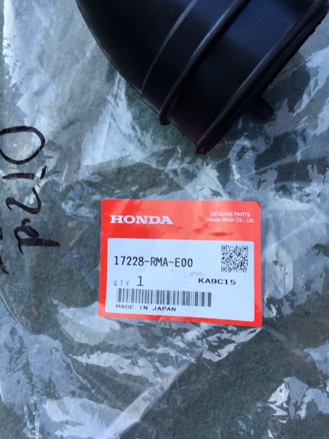 Honda 2.2 i-ctdi CRV II CRV III FRV Rura Filtr-Turbo Oryginał NOWA