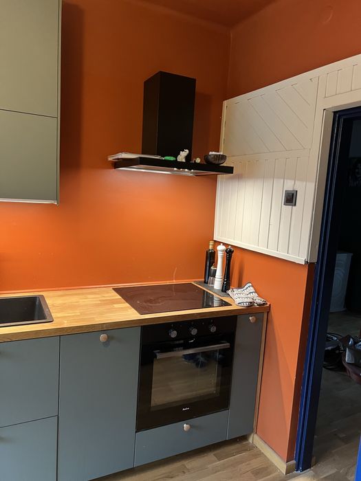 Meble kuchenne zielone 1 rok ikea plus sprzet