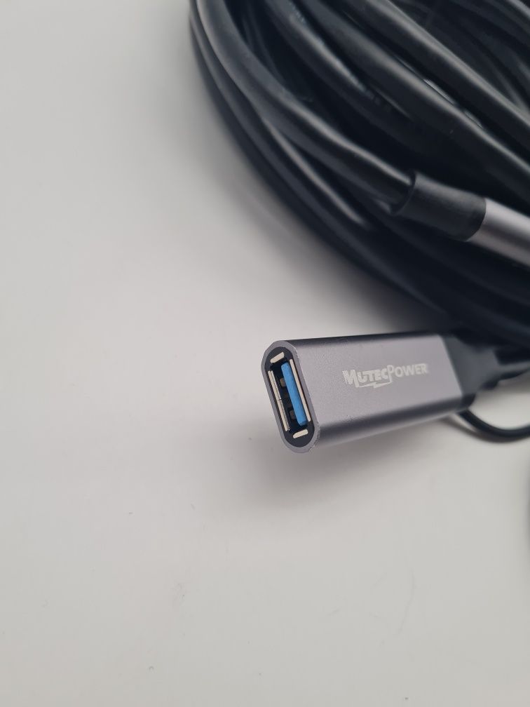 MutecPower Aktywny kabel przedłużający USB 3.0 10m wzmacniacz sygnału