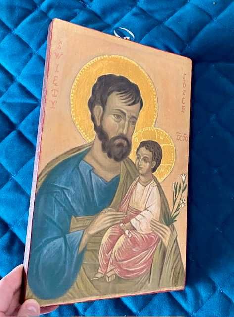 Ikona Św.Józef z Dzieciątkiem Jezus