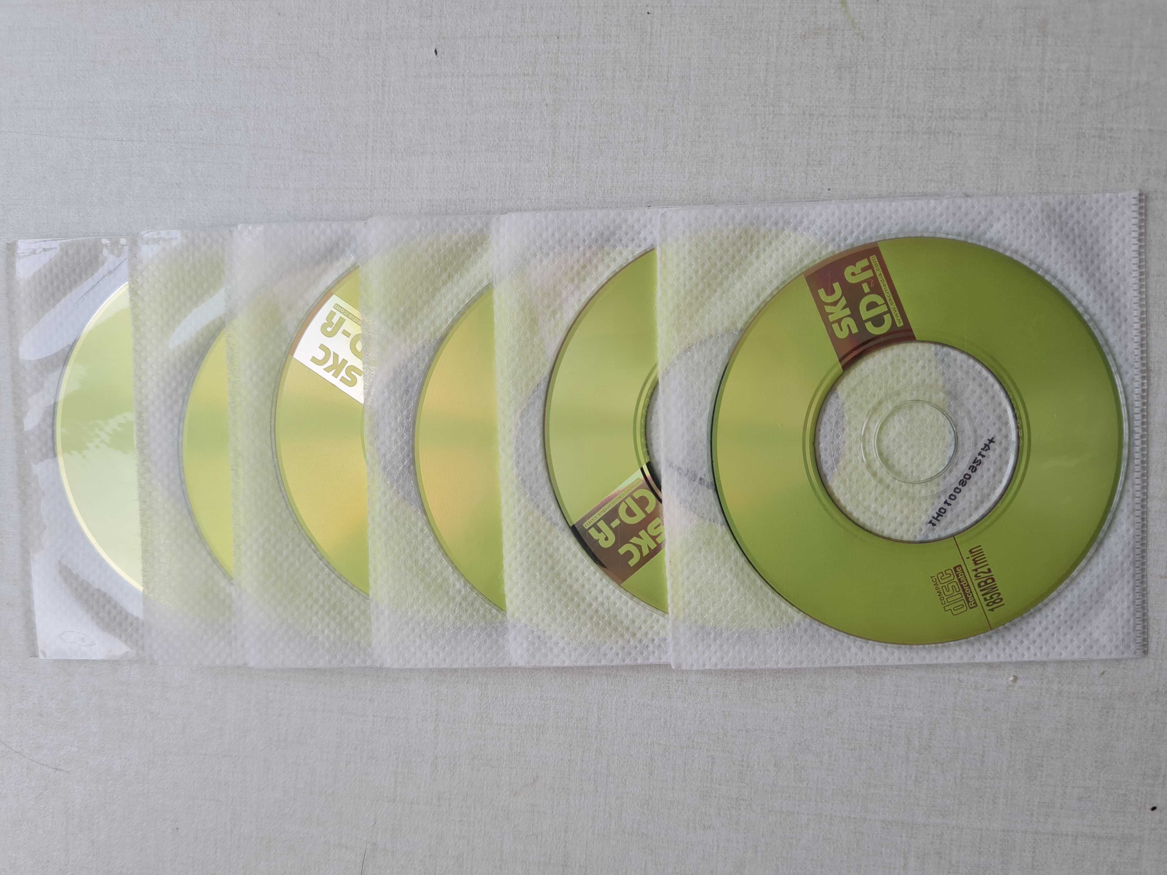 mini CD-R SKC  185MB/21 min в двойных конвертах. Производство КОРЕЯ