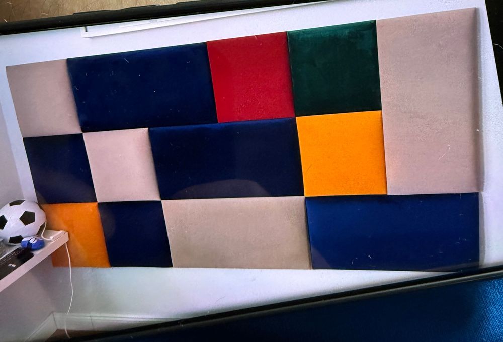 Pluszowe panele ścienne