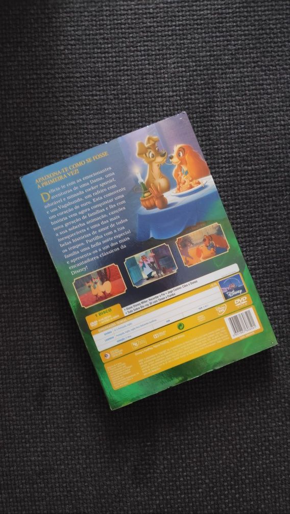 Dama e o Vagabundo filme clássico Disney