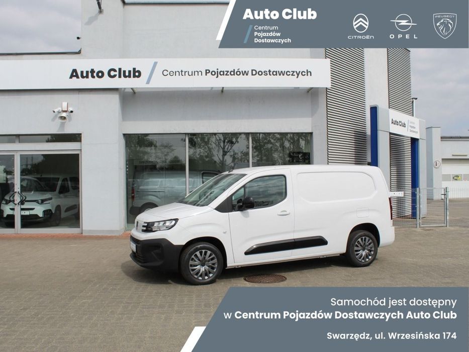 Peugeot Partner  Partner Furgon Long 130 KM Diesel. Ubezpieczenie 1%. Nowy od dealera.