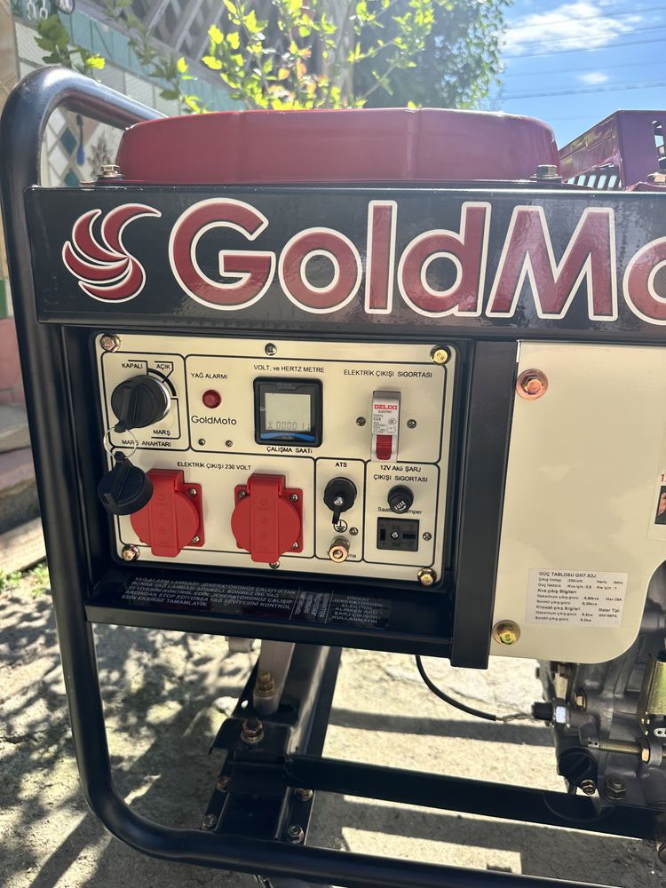 Дизельний генератор GoldMoto GM7.5DJ