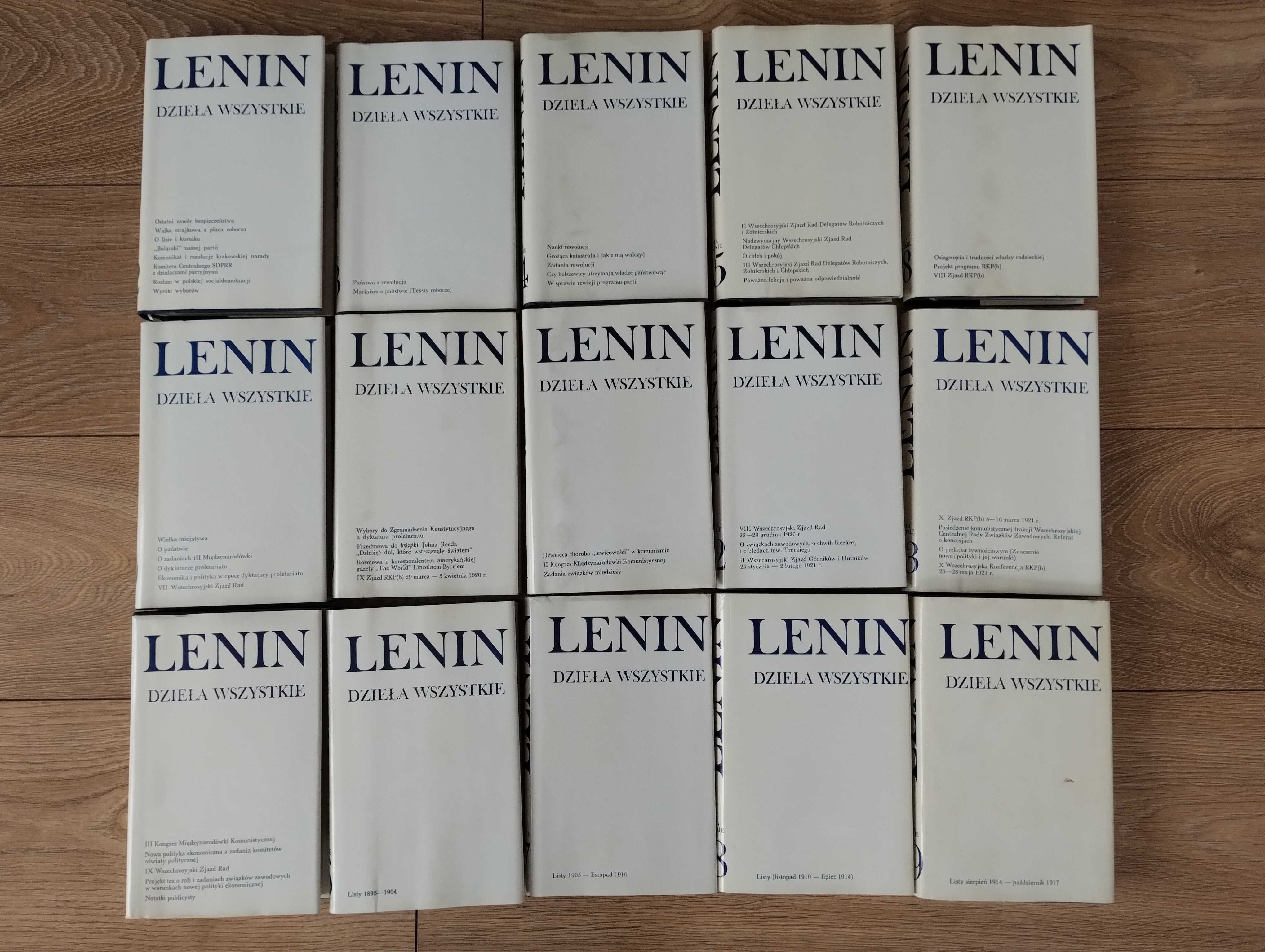 20x Dzieła wszystkie Lenin