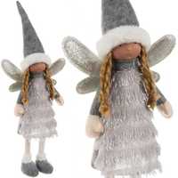 Wróżka Świąteczna Anioł Figurka Elf Pomocnik Św Mikołaja Dekoracja