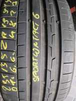1x Continental Sportcontact 6 235/35ZR19 91Y 1 sztuka letnia