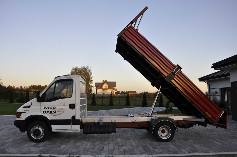 Iveco Daily 2.8 50c11 Zwykła Pompa Nowa Wywrotka 3str 4.5m Super Stan