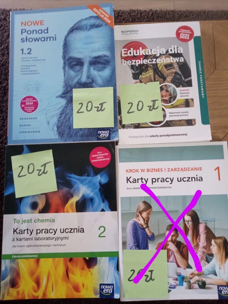 Podręczniki Liceum