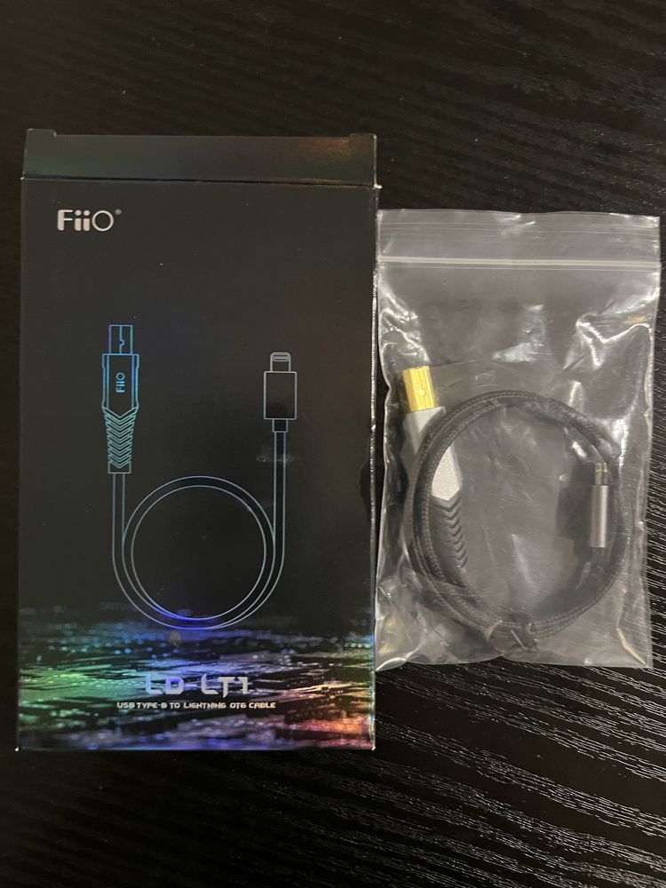 Kabel Fiio LD-LT1 USB Type-B - Lightning OTG