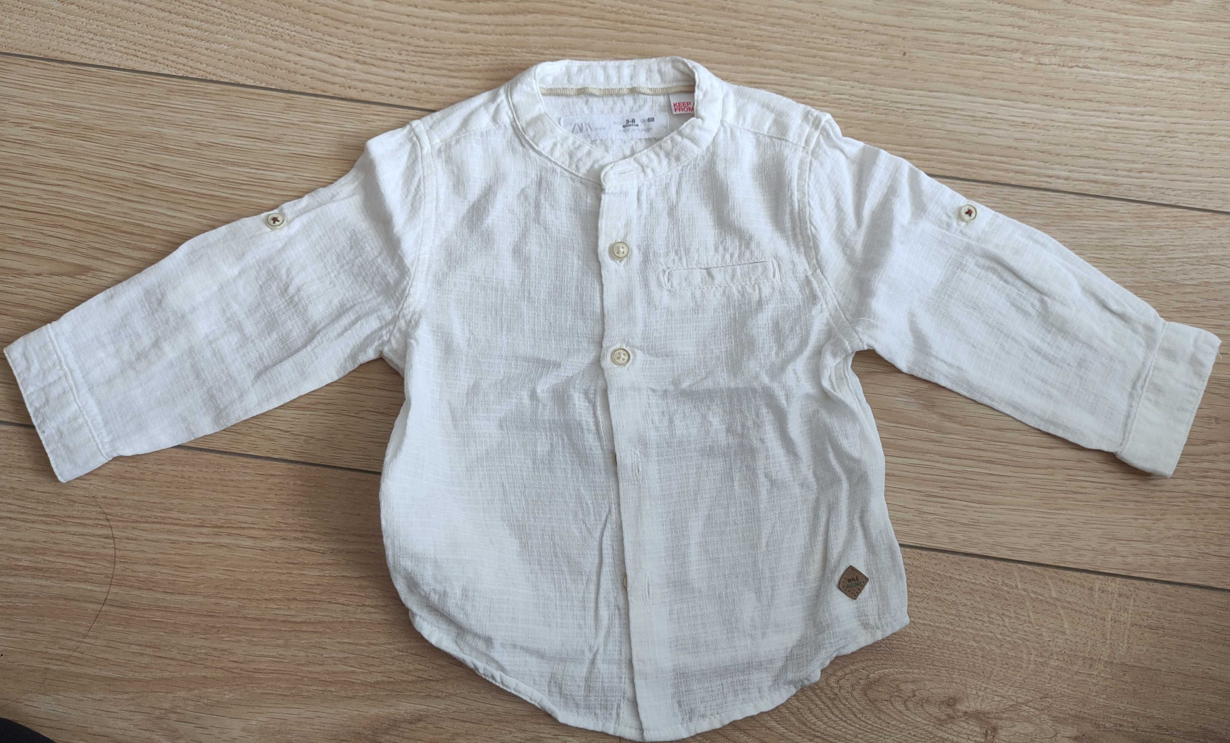 Camisa, marca Zara, bebé menino