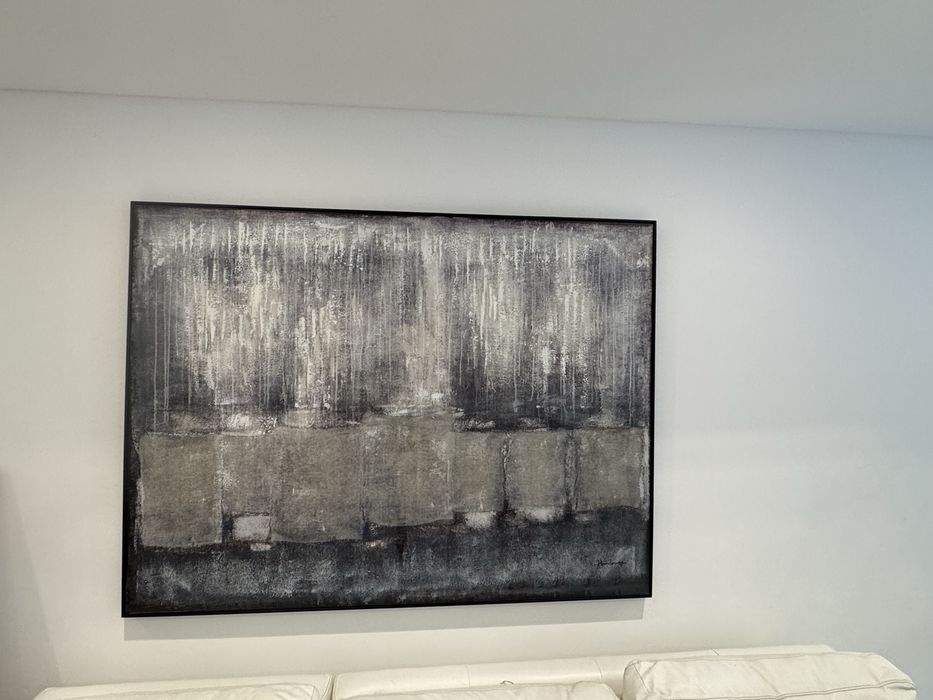 Quadro com moldura , em estado novo
