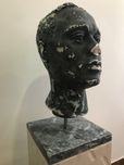 Cabeça de imperador gesso