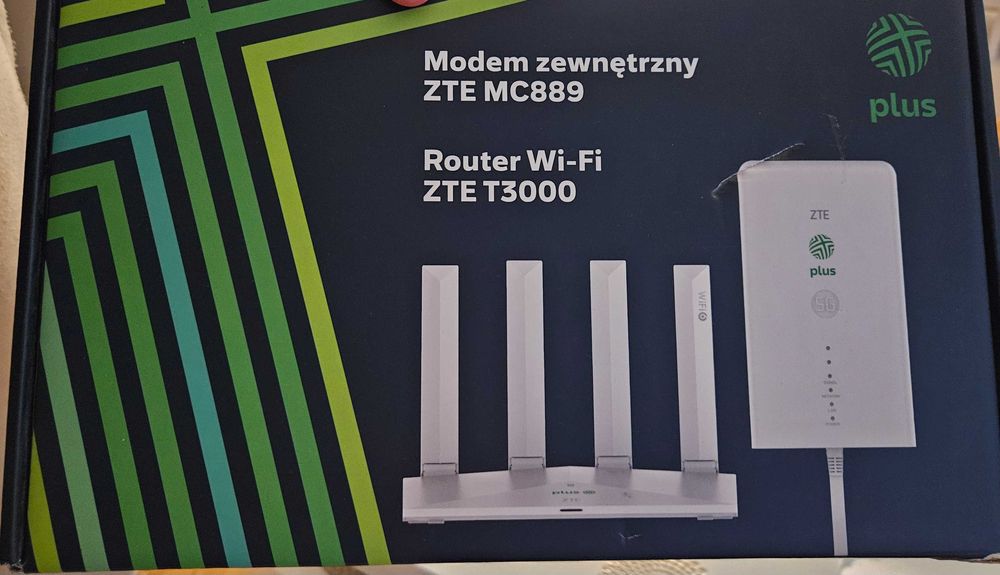 Sprzedam modem i router ZTE