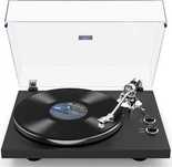 Gramofon SeeYing Vintage z napędem pasowym Bluetooth, winylowy