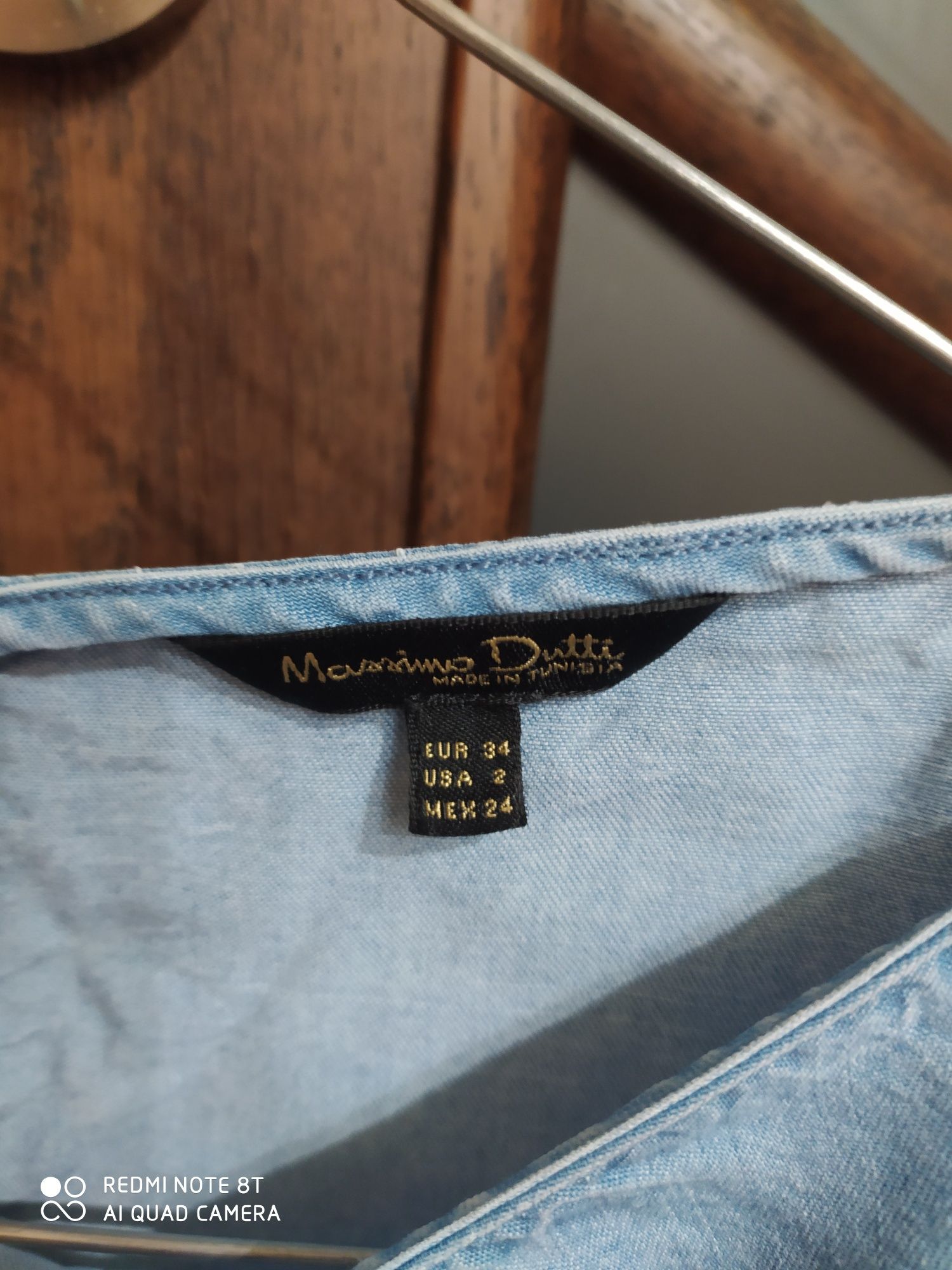 Bluzka koszula rozmiar 34 XS Massimo Dutti